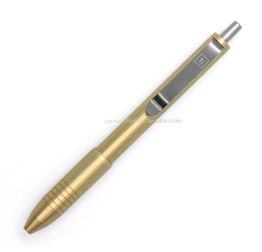 BIG IDEA DESIGN Fountain EDC Pen (Titanium Stonewashed)