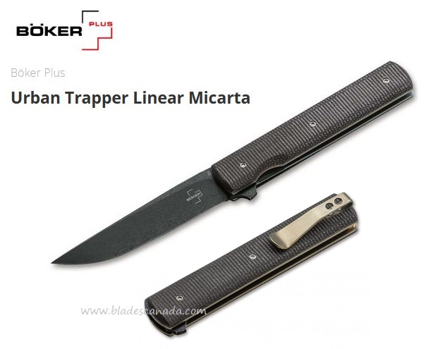 Reviews: Boker Plus Urban Trapper Flipper Folding Knife, VG10