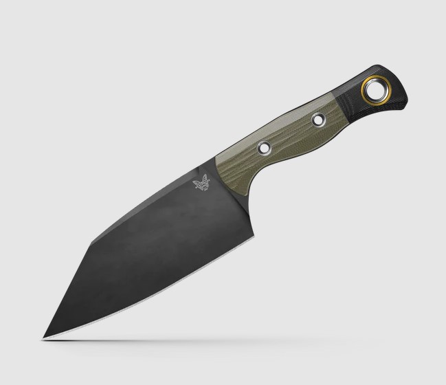 Benchmade Station Knife, CPM 154 Black, G10 Green, 4010BK-01