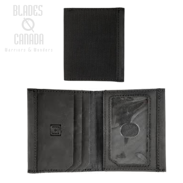 5.11 Gusseted Card Case Bifold Wallet - Black [Clearance]