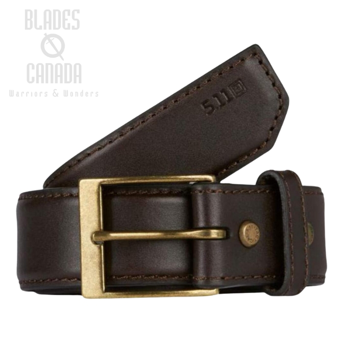 5.11 Leather Casual Belt - Brown