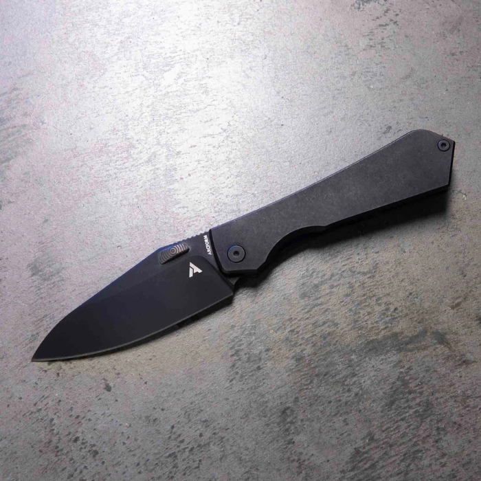 Arcform Theory Framelock Folding Knife, M390 Black, Titanium Black w/Dark Titanium Accents, ARC-0154