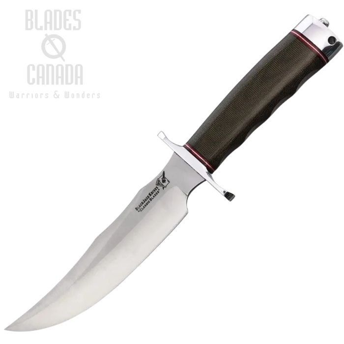 Blackjack Model 4 Fixed Blade Knife, Stainless Satin, Micarta Green, Leather Sheath, BCBMK4MGC (image for) Blackjack Model 4 Fixed Blade Knife, Stainless Satin, Micarta Green, Leather Sheath, BCBMK4MGC