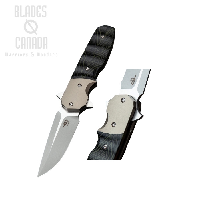 Bestech Freefall Flipper Folding Knife, S35VN Two-Tone, G10 Black/Green, BT2007A (image for) Bestech Freefall Flipper Folding Knife, S35VN Two-Tone, G10 Black/Green, BT2007A