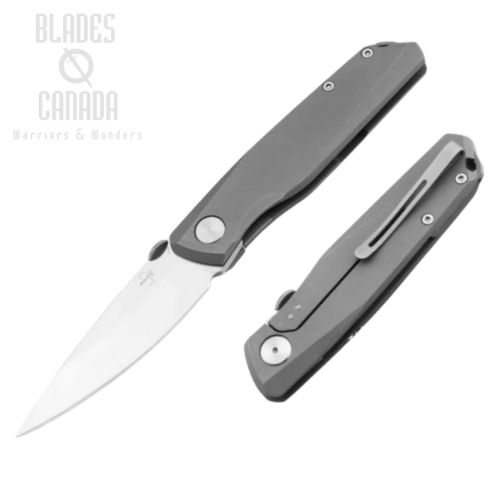 Boker Plus Connector Framelock Folding Knife, CPM S35VN, Titanium, 01BO353