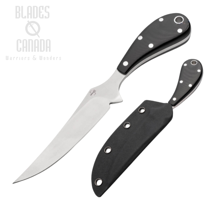 Boker Plus Epic Fixed Blade Knife, D2, G10 Black, Kydex Sheath, 02BO077