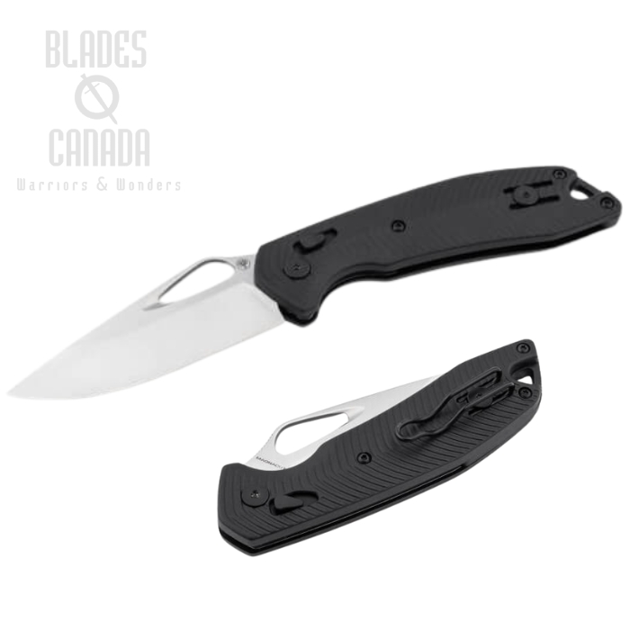 Boker EDK Crossbar Lock Folding Knife, Magnacut Satin, GFN Black, 110307 Boker EDK Crossbar Lock Folding Knife, Magnacut Satin, GFN Black, 110307