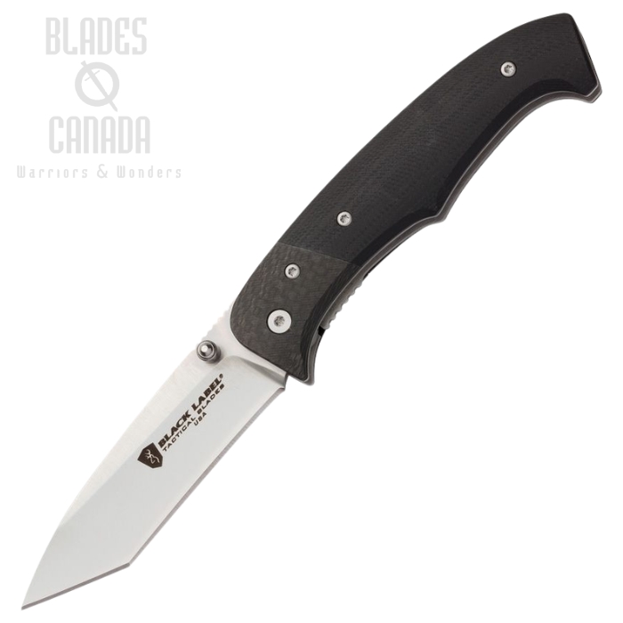 Browning Decoded Folding Knife, Assisted Opening, 440A Stainless, G10 Black, BR209BL (image for) Browning Decoded Folding Knife, Assisted Opening, 440A Stainless, G10 Black, BR209BL