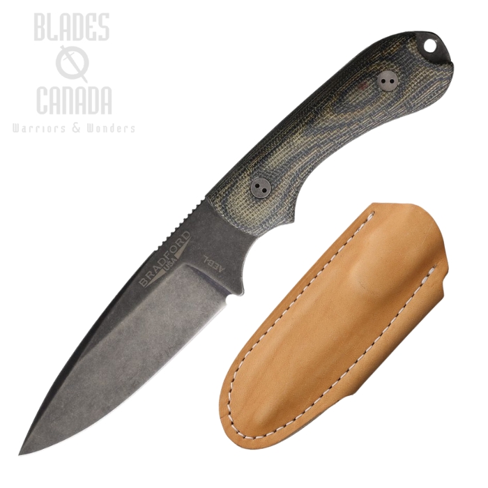 Bradford Guardian 3.2 Fixed Blade Knife, AEB-L Nimbus, 3D Micarta Camo, BRAD32FE109NA