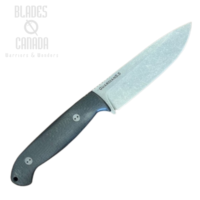 Bradford Guardian 5.5 3D Fixed Blade Knife, CPM 3V SW, Carbon Fiber, 5.5S-114-3V (image for) Bradford Guardian 5.5 3D Fixed Blade Knife, CPM 3V SW, Carbon Fiber, 5.5S-114-3V