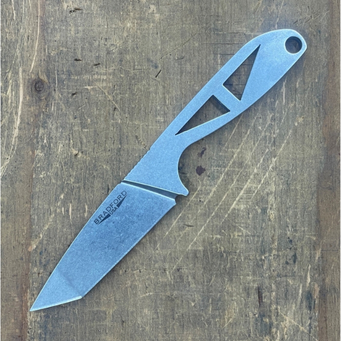 Bradford G-Tanto Fixed Blade Knife, Nitro V Stonewash, Stainless Stonewash, Kydex Sheath, GTanto-SW (image for) Bradford G-Tanto Fixed Blade Knife, Nitro V Stonewash, Stainless Stonewash, Kydex Sheath, GTanto-SW