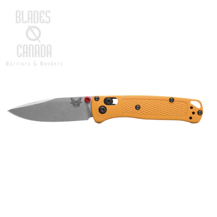 Benchmade Mini Bugout Folding Knife, CPM-S30V Steel, Grivory Daybreak, 533-08