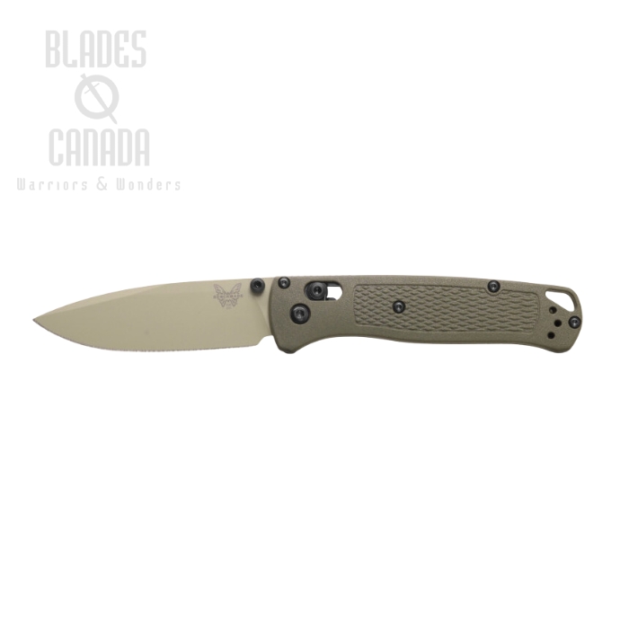 Benchmade Bugout Folding Knife, CPM S30V Cerakote, Grivory Dark Olive, 535TN-11