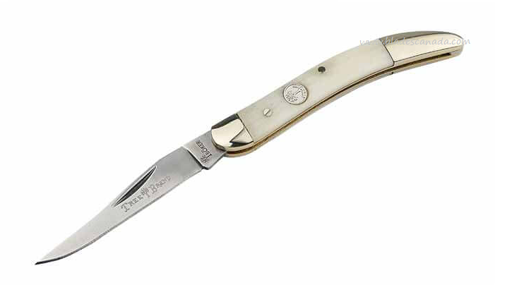Boker TS 2.0 Jigged Brown Bone Hawkbill Folding Knife at Swiss