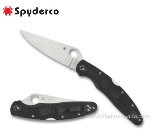 Spyderco Police 4 Folding Knife, VG10, FRN Black, C07PBK4 - Click Image to Close