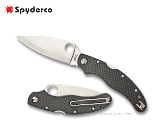 Spyderco Caly 3.5 Folding Knife, ZDP189, Carbon Fiber, C144CFPE