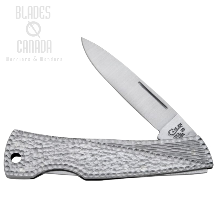 Case Worked Metal Folding Knife, Stainless Steel, 10398