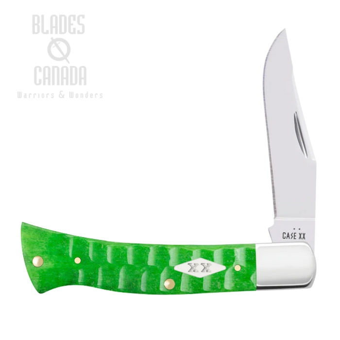 Case Gator Axe Handle Slipjoint Folding Knife, Tru-Sharp Stainless, Bone Bright Green, 11445 (image for) Case Gator Axe Handle Slipjoint Folding Knife, Tru-Sharp Stainless, Bone Bright Green, 11445