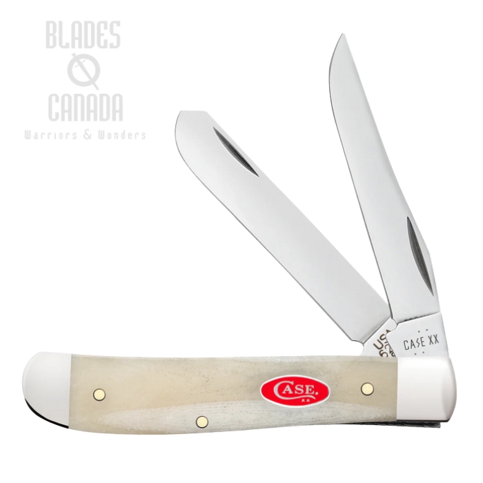 Case Mini Trapper Slipjoint Folding Knife, Tru-Sharp Stainless, Bone Natural Smooth, 14021 (image for) Case Mini Trapper Slipjoint Folding Knife, Tru-Sharp Stainless, Bone Natural Smooth, 14021