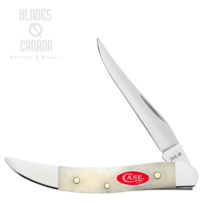 Case Small Texas Toothpick Slipjoint Folding Knife, Tru-Sharp Stainless, Bone Natural, 14024 (image for) Case Small Texas Toothpick Slipjoint Folding Knife, Tru-Sharp Stainless, Bone Natural, 14024