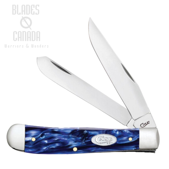 Case Trapper Slipjoint Folding Knife, Stainless, Kirinite, 23431