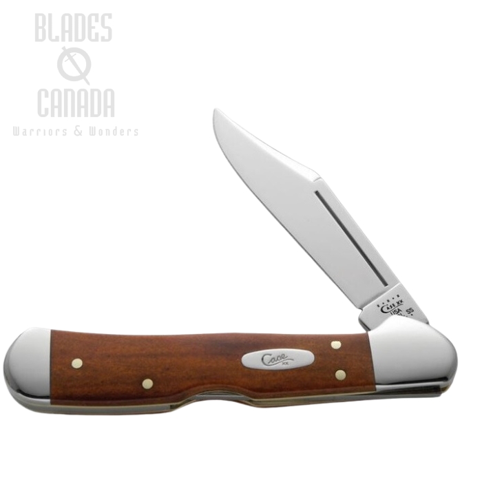 Case Mini Copperlock Folding Knife, Chestnut Bone, 28704