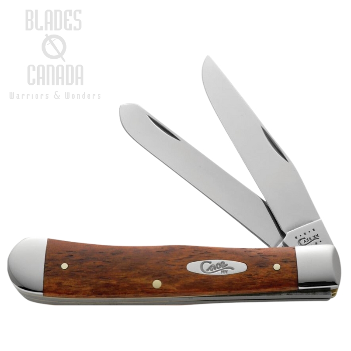 Case Trapper Slipjoint Folding Knife, Chestnut Bone, 28707