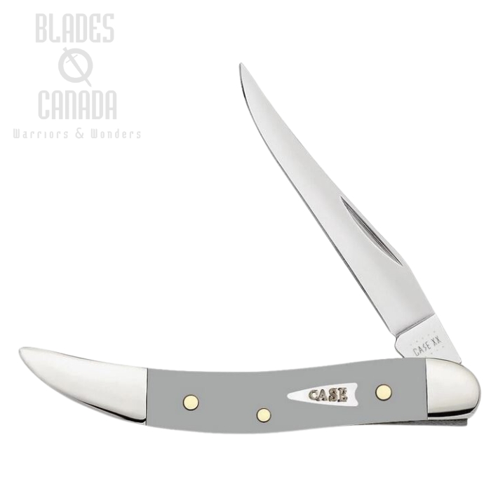 Case Knives Gray Smooth Small Texas Toothpick, Stainless, CA32596