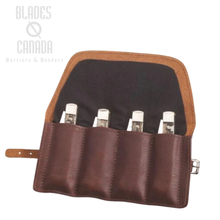 Case Gentleman's Knife Roll, 4 Knives, 50246