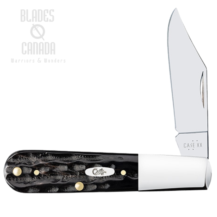 Case Barlow Gator Slipjoint Folding Knife, Tru-Sharp Stainless, Buffalo Horn Black, 65033 (image for) Case Barlow Gator Slipjoint Folding Knife, Tru-Sharp Stainless, Buffalo Horn Black, 65033