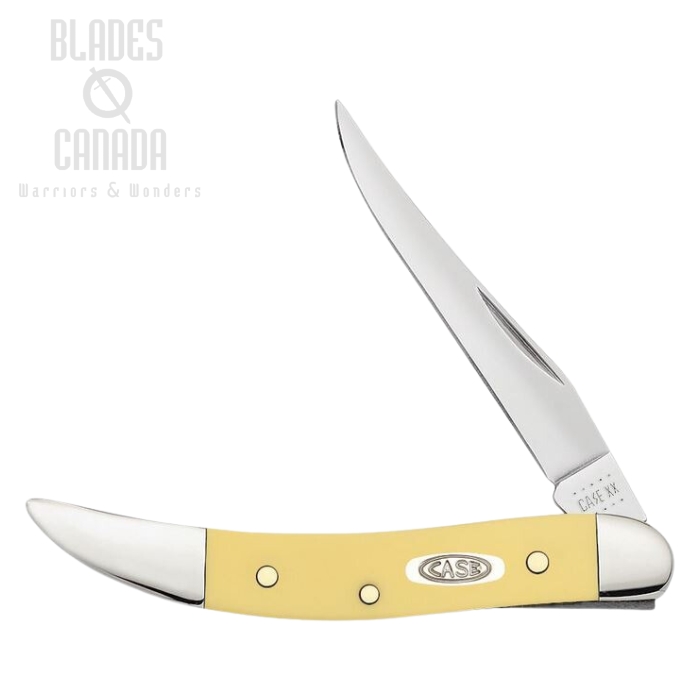 Case Knives Yellow Smooth Small Texas Toothpick, Stainless, CA81095