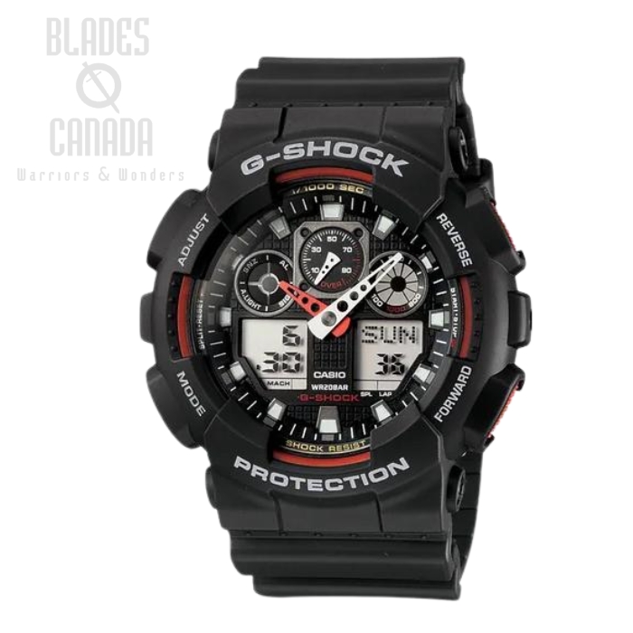 G-Shock X-Large GA100-1A4 Watch, Black