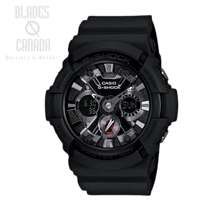 G-Shock GA201-1A Watch, Black