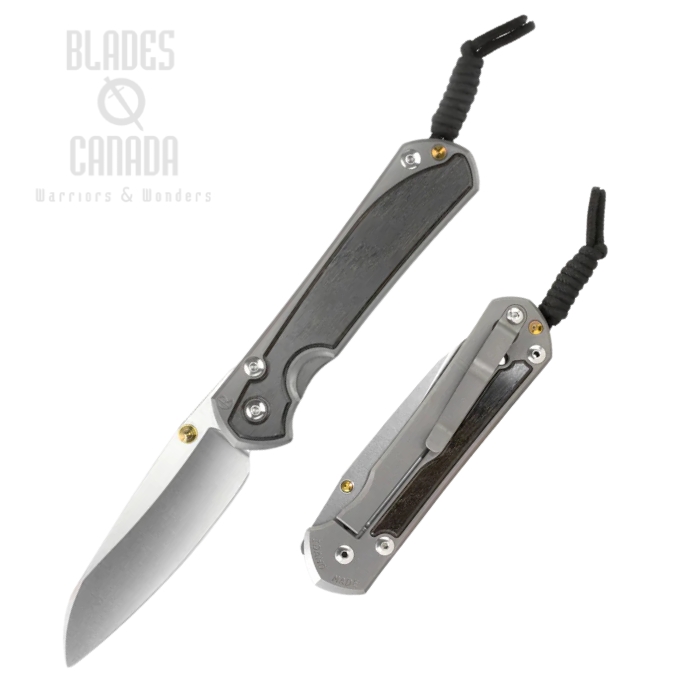 Chris Reeve Large Sebenza 31 Insingo Framelock Folding Knife, MagnaCut SW, Titanium Glass Blasted w/Bog Oak Inlay, L31-1124 (image for) Chris Reeve Large Sebenza 31 Insingo Framelock Folding Knife, MagnaCut SW, Titanium Glass Blasted w/Bog Oak Inlay, L31-1124
