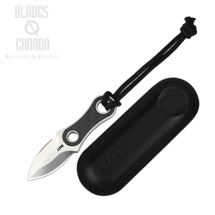 CJRB Knap Fixed Blade Knife, AR-RPM9 1.18", Carbon Fiber, J1940-CF