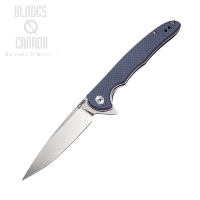 CJRB Briar Flipper Folding Knife, D2, Grey G10, J1902GYF