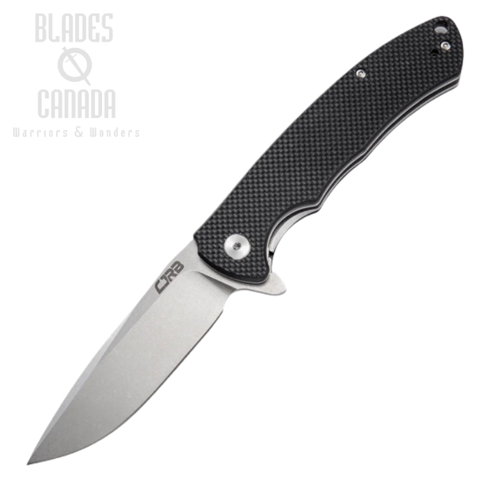 CJRB Taiga Flipper Folding Knife, AR-RPM9, G10 Black, J1903-GYF