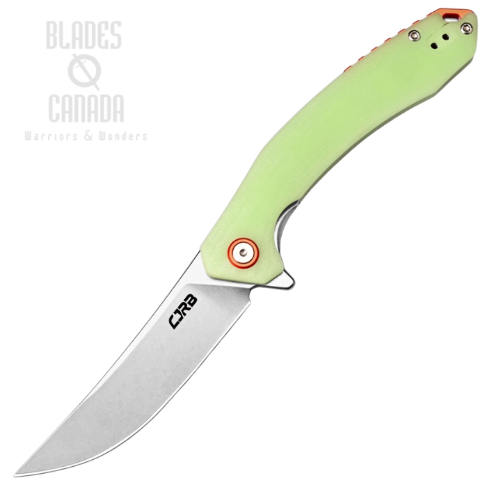 CJRB Gobi Flipper Folding Knife, AR-RPM9 SW, G10 Glow In The Dark, J1906-GD (image for) CJRB Gobi Flipper Folding Knife, AR-RPM9 SW, G10 Glow In The Dark, J1906-GD