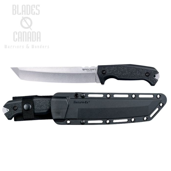 Cold Steel Regular Warcraft Fixed Blade Knife, 4034SS, Secure-Ex Sheath, 13SSB Cold Steel Regular Warcraft Fixed Blade Knife, 4034SS, Secure-Ex Sheath, 13SSB