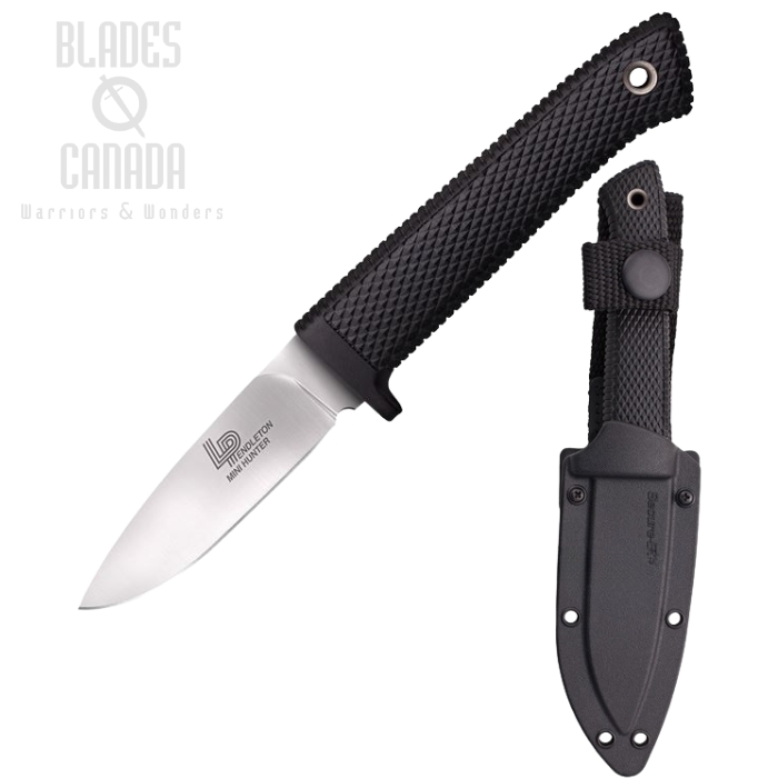 Cold Steel Pendleton Mini Hunter Fixed Blade Knife, AUS 10A, Secure-Ex Sheath, CS-36LPMF Cold Steel Pendleton Mini Hunter Fixed Blade Knife, AUS 10A, Secure-Ex Sheath, CS-36LPMF