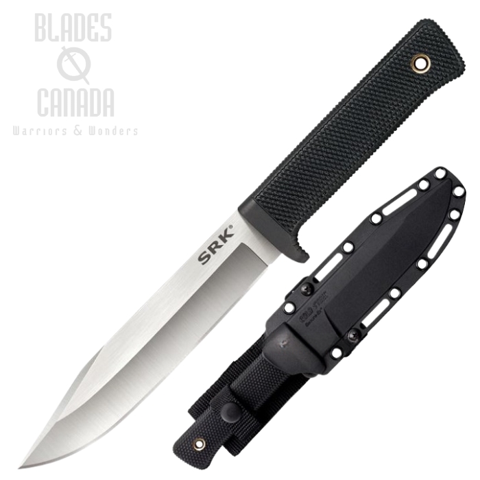 Cold Steel SRK Fixed Blade Knife, 3V Steel, Secure-Ex Sheath, CS-38CKE Cold Steel SRK Fixed Blade Knife, 3V Steel, Secure-Ex Sheath, CS-38CKE