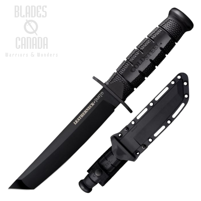 Cold Steel Leatherneck Tanto Fixed Blade Knife, D2 Steel, 39LSFCT Cold Steel Leatherneck Tanto Fixed Blade Knife, D2 Steel, 39LSFCT