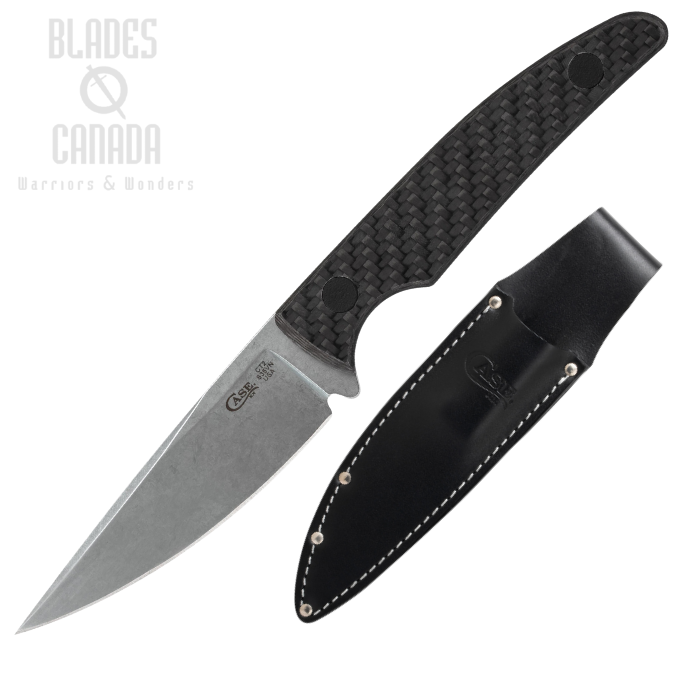 Case CT Hunter Fixed Blade Knife, S35VN CT2, Carbon Fiber, 76936