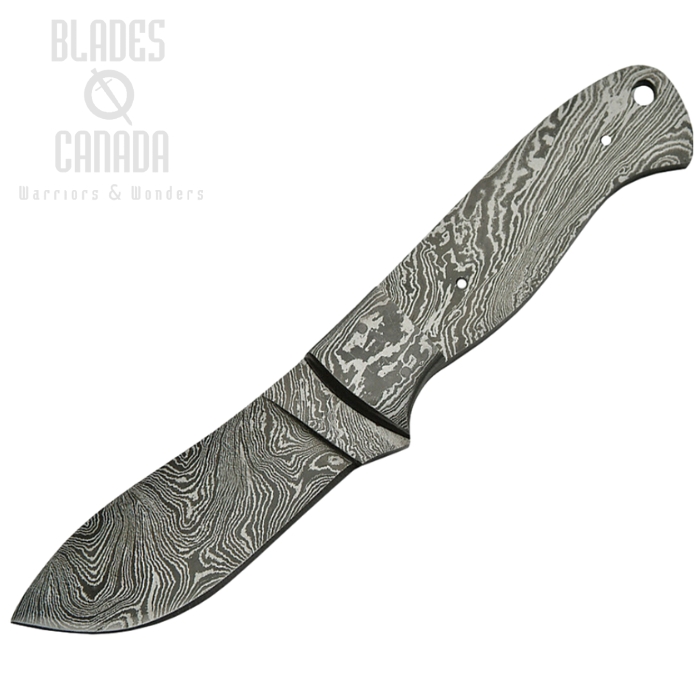 Damascus Steel Fixed Blade Skinner Knife, BLDM2729DM