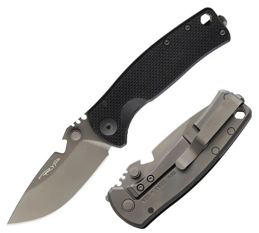 DPX HEST/F Urban Framelock Folding Knife, 154CM, G10/Titanium, HSF061 (image for) DPX HEST/F Urban Framelock Folding Knife, 154CM, G10/Titanium, HSF061