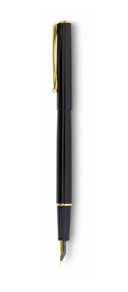 Diplomat Traveller Fountain Pen, Medium Point, Gold Plated Fittings, DD40706025