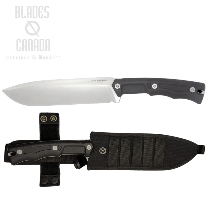 Extrema Ratio Numen Fixed Blade Knife, N690 Satin, G10 Black, Cordura Sheath Extrema Ratio Numen Fixed Blade Knife, N690 Satin, G10 Black, Cordura Sheath