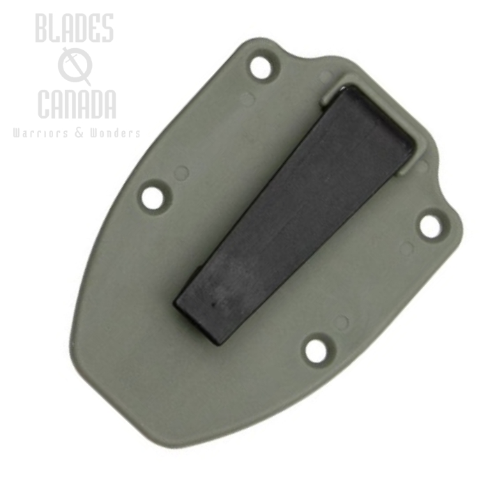ESEE Model 3 Clip Plate for Molded Sheath, Foliage Green, ESEE40CLIPFG (image for) ESEE Model 3 Clip Plate for Molded Sheath, Foliage Green, ESEE40CLIPFG