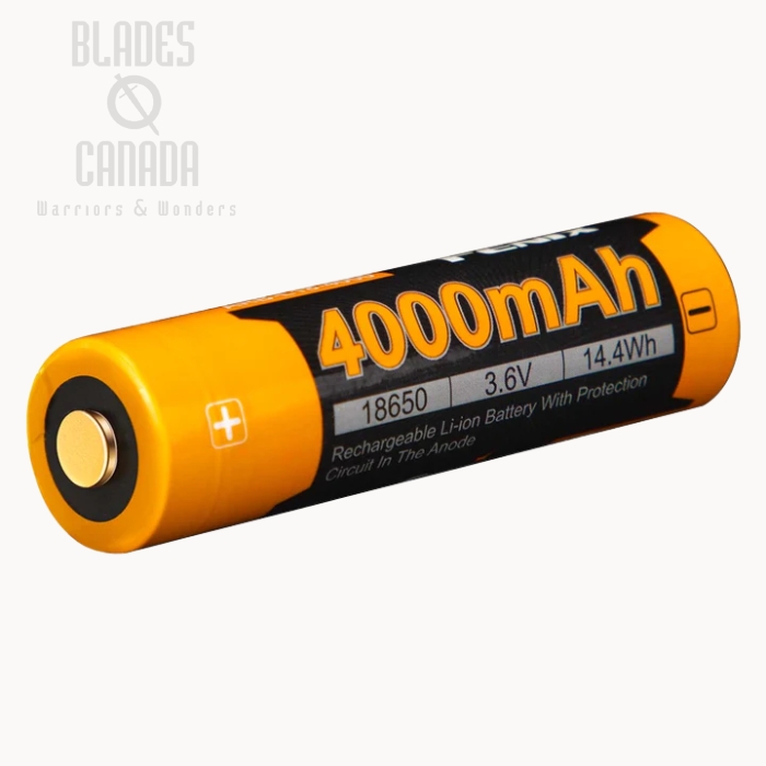 Fenix ARB-L18 Rechargeable 18650 Battery - 4000mAh (image for) Fenix ARB-L18 Rechargeable 18650 Battery - 4000mAh