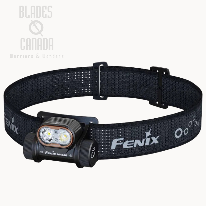 Fenix HM55R Black Rechargeable Headlamp - 1200 Lumens (image for) Fenix HM55R Black Rechargeable Headlamp - 1200 Lumens